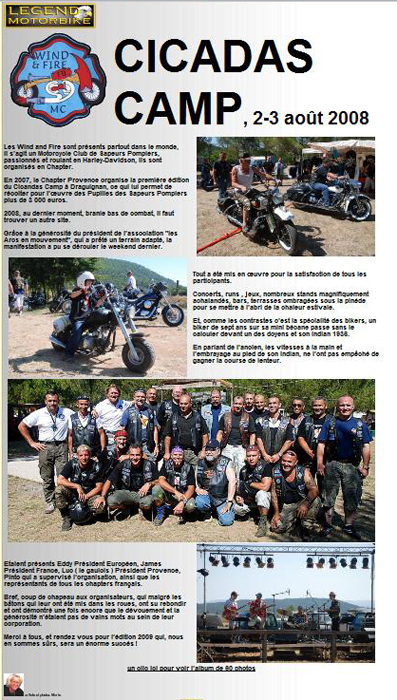 Legend Motorbike - Merci Marie - 2 et 3 Août 2008