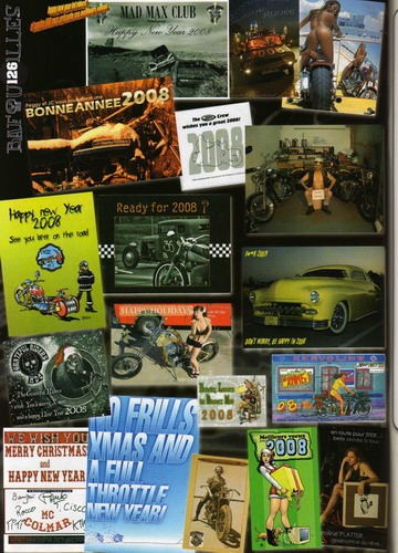 Voeux de Wild Motorcycles magazine - Janvier 2008